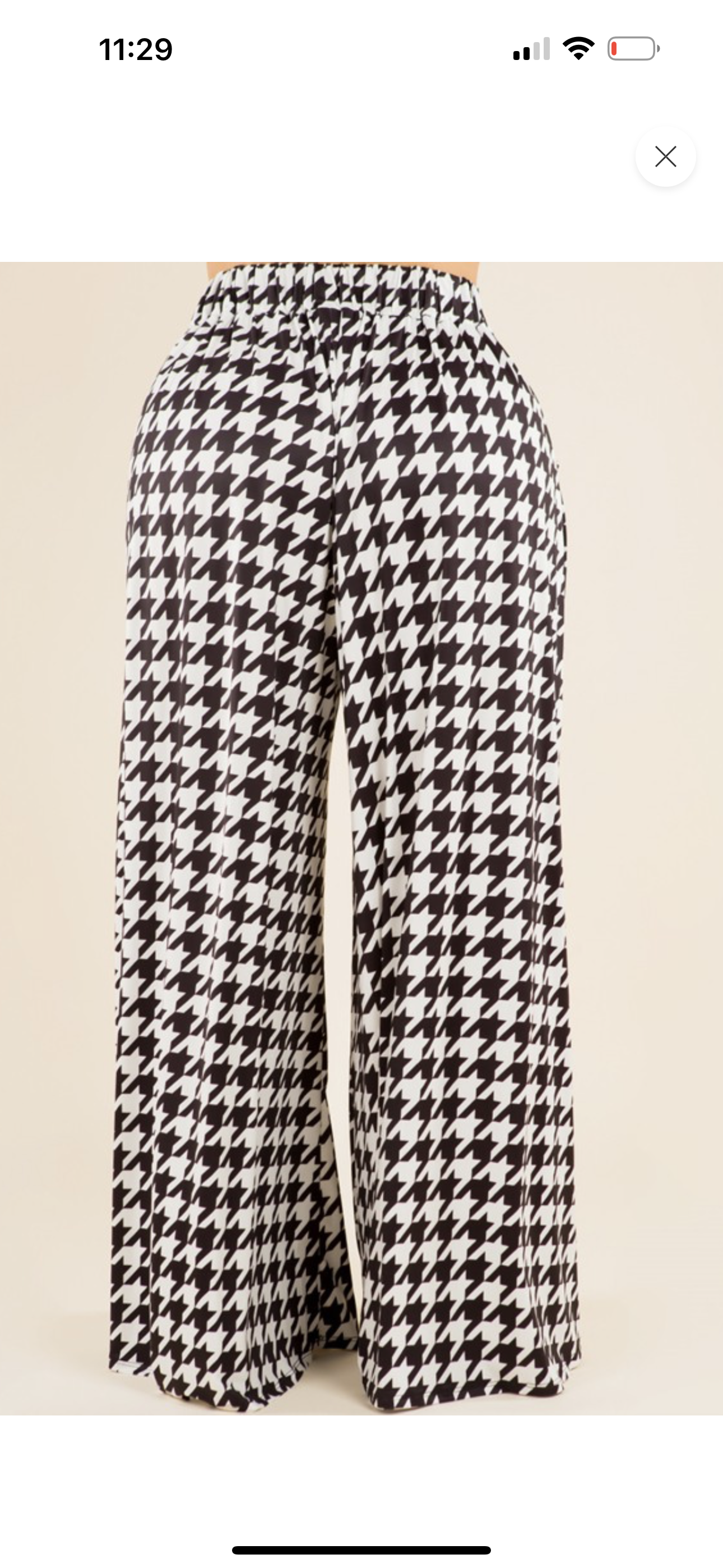 Houndstooth pants