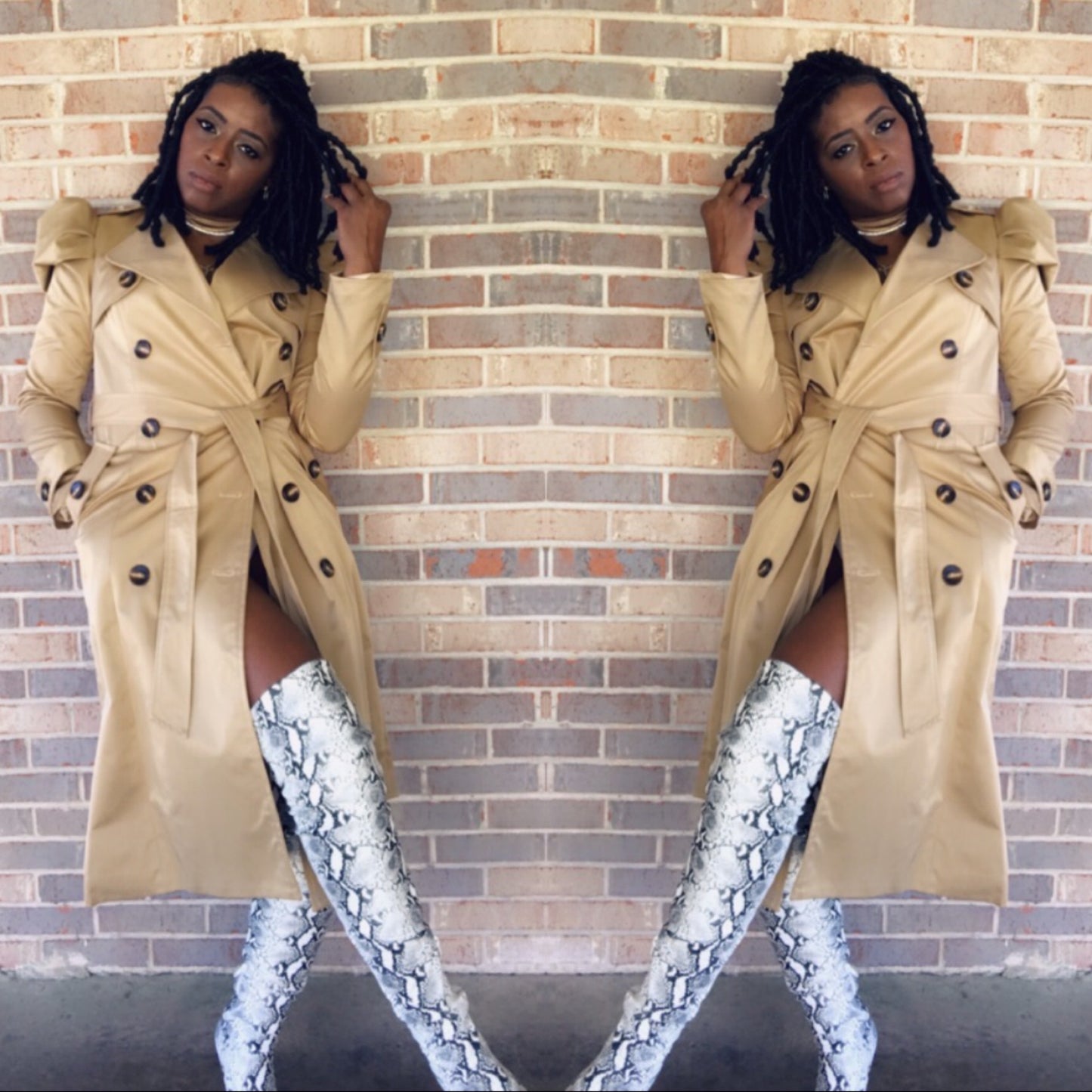 Ring the Alarm Trench Coat