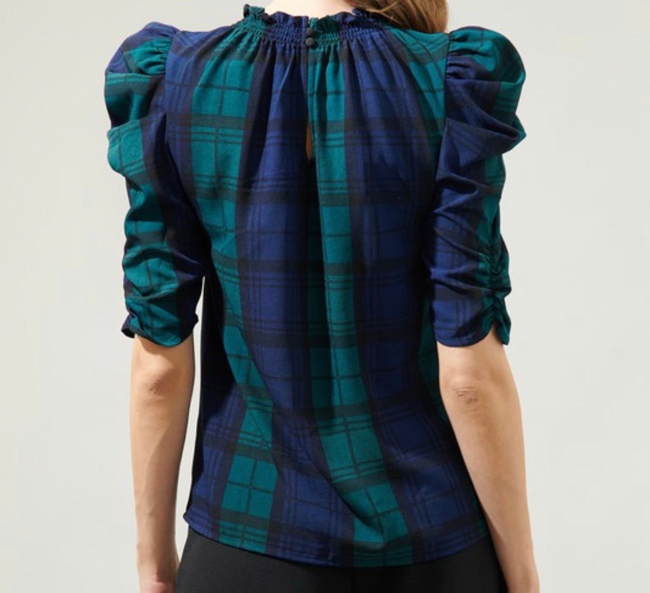 Mad Plaid Top