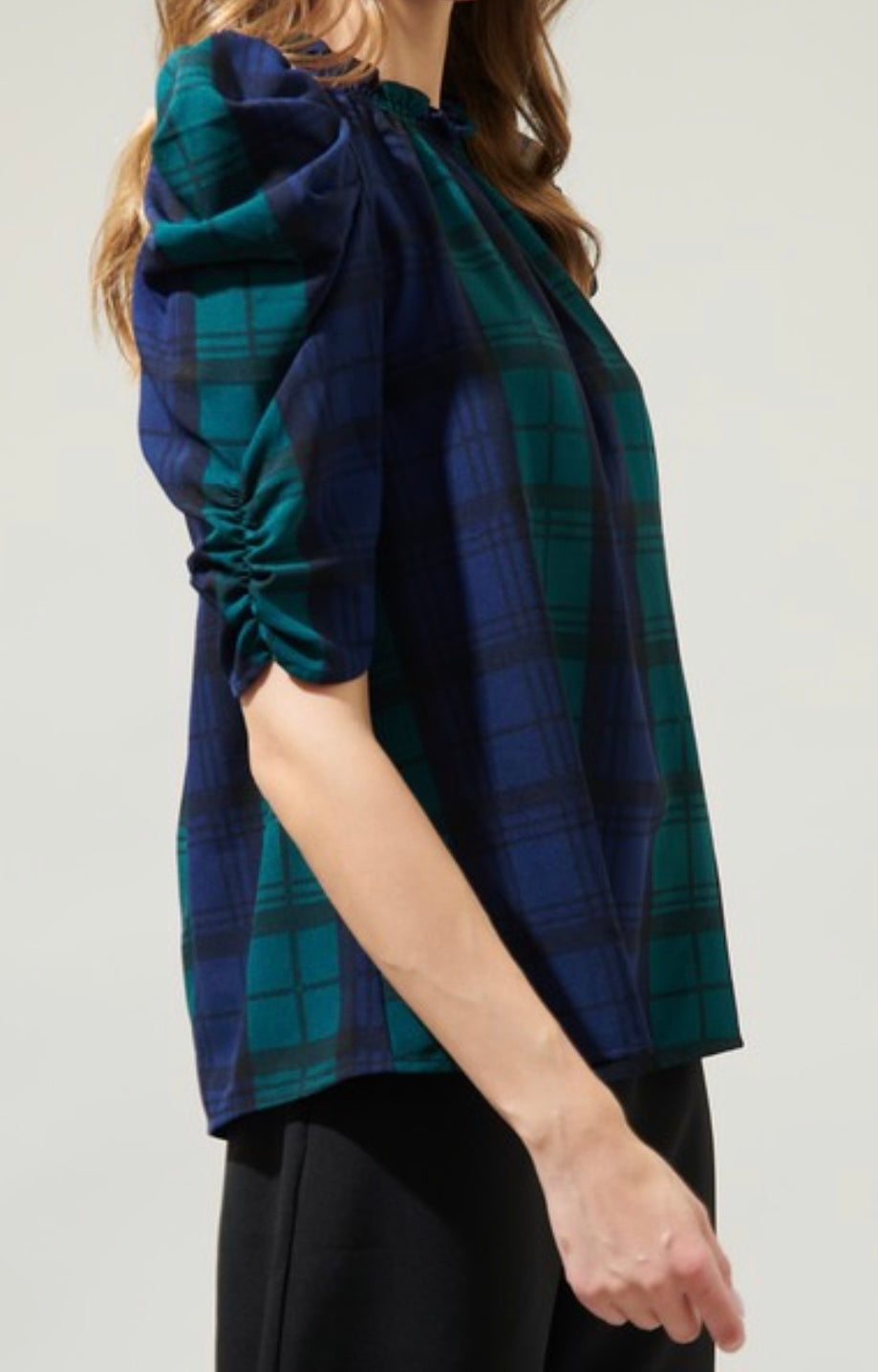 Mad Plaid Top