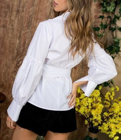 Classic wrap shirt