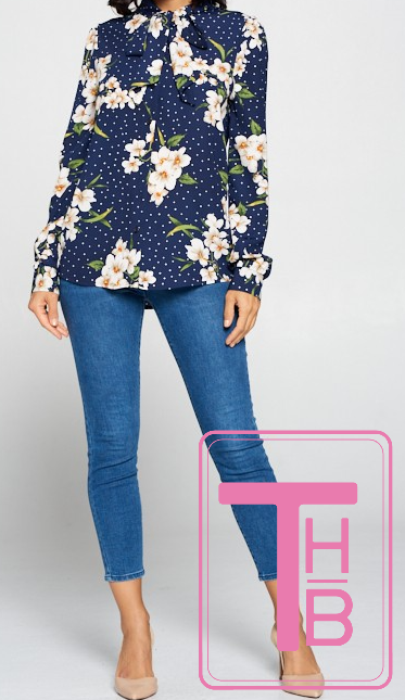 Claudia Floral Blouse